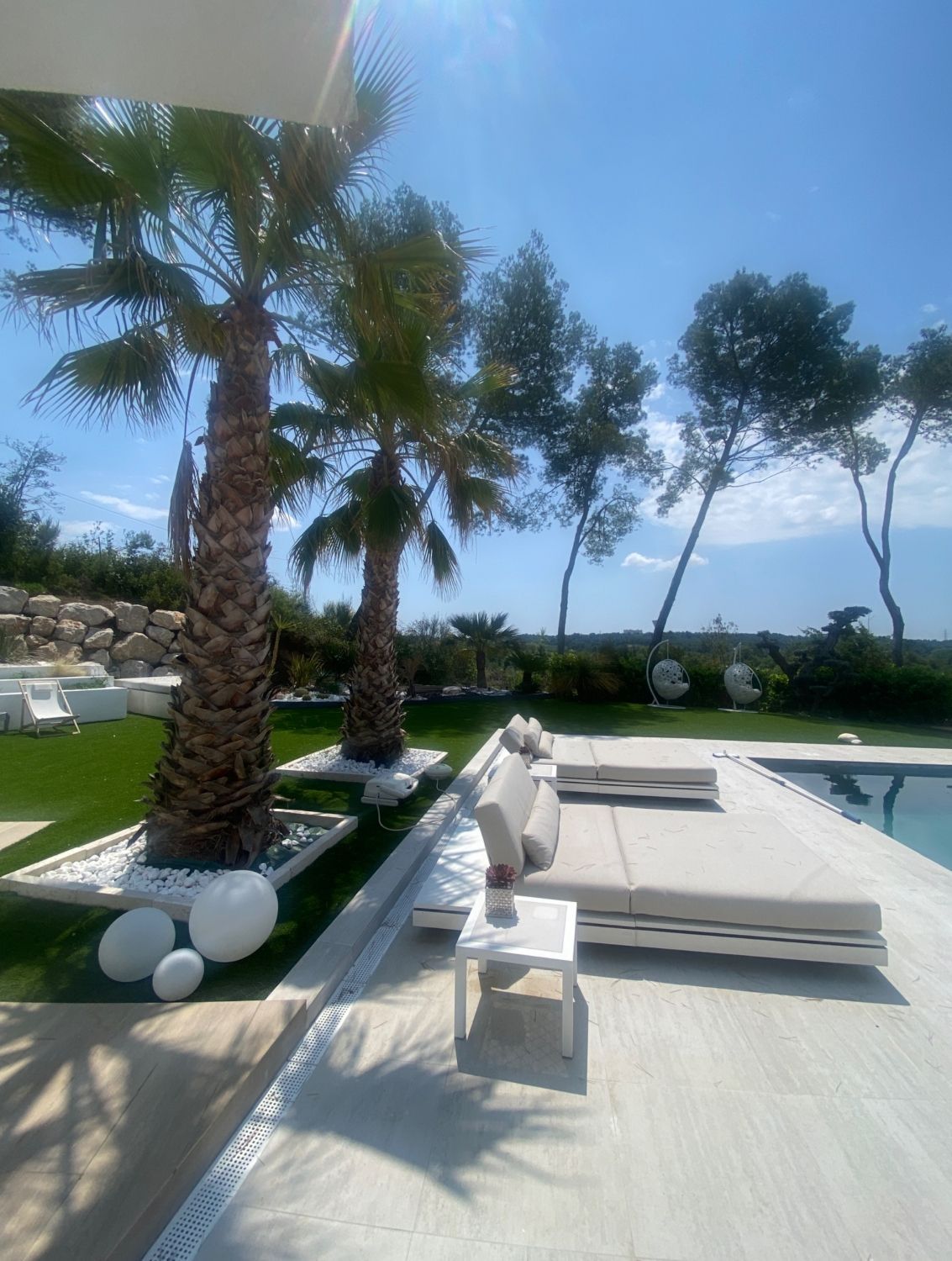 Designer villa with panoramic view