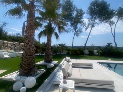 Designer villa with panoramic view