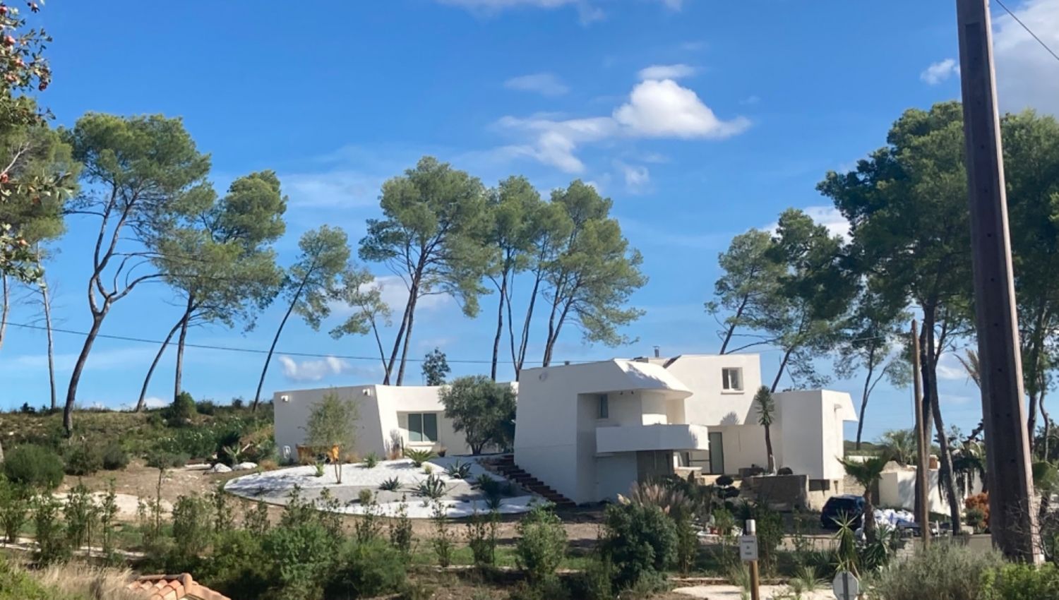 Designer villa with panoramic view