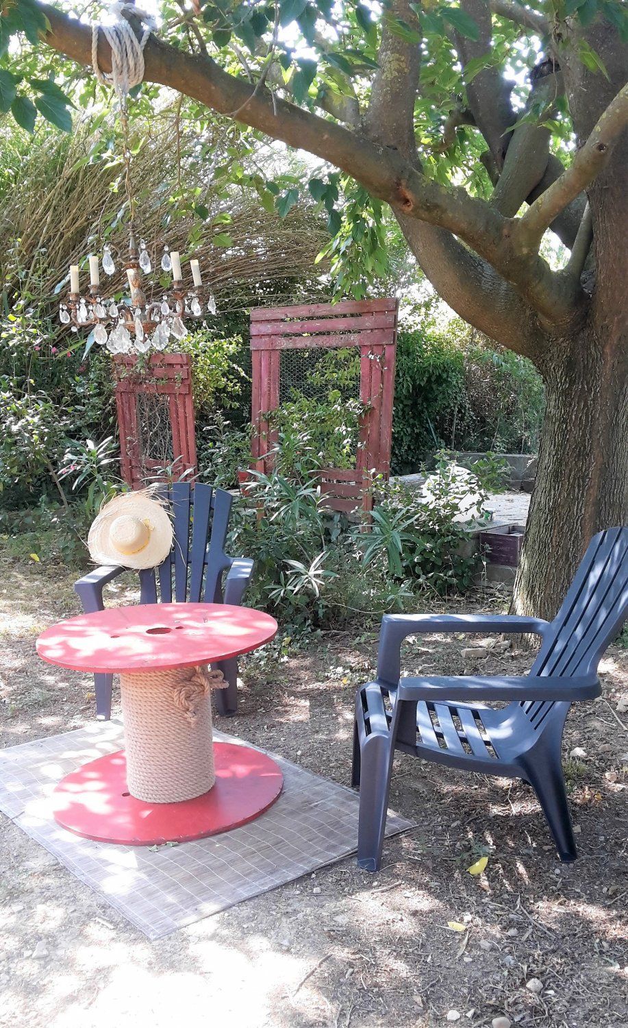 "Un moment en Vaunage" Jardin, piscine, cuisine extérieure 