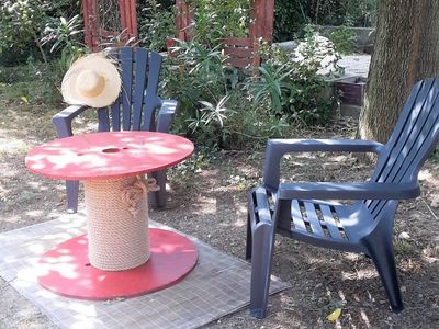 "Un moment en Vaunage" Jardin, piscine, cuisine extérieure 