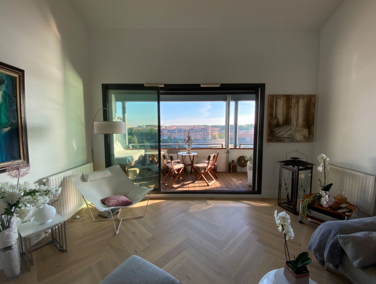 Duplex with view of the Garonne river