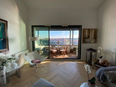 Duplex avec vue sur la Garonne 