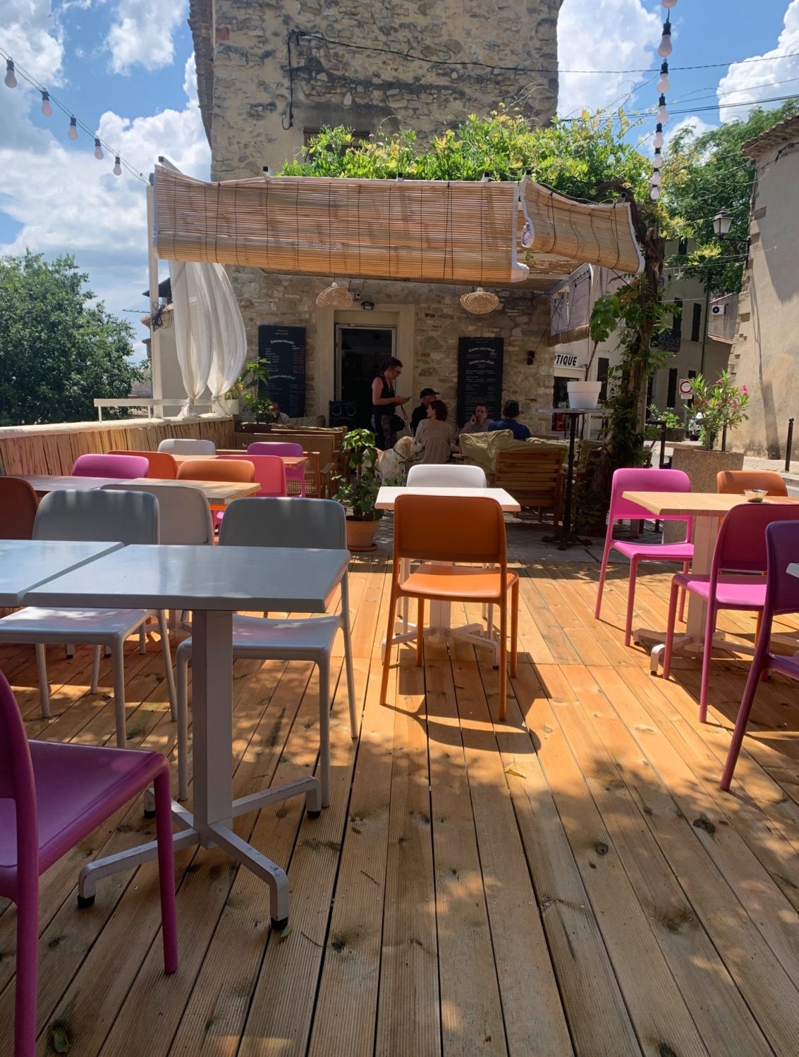 Terrasse avec vue