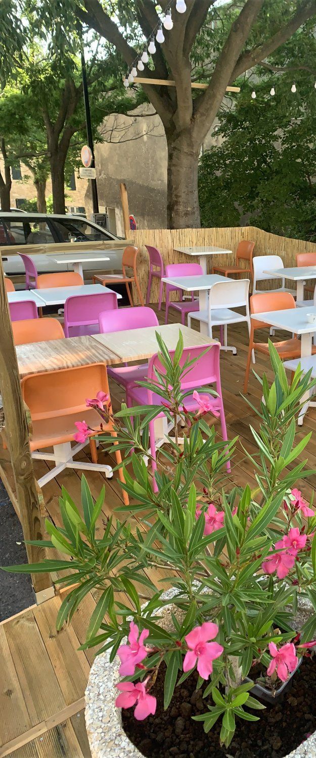 Terrasse avec vue