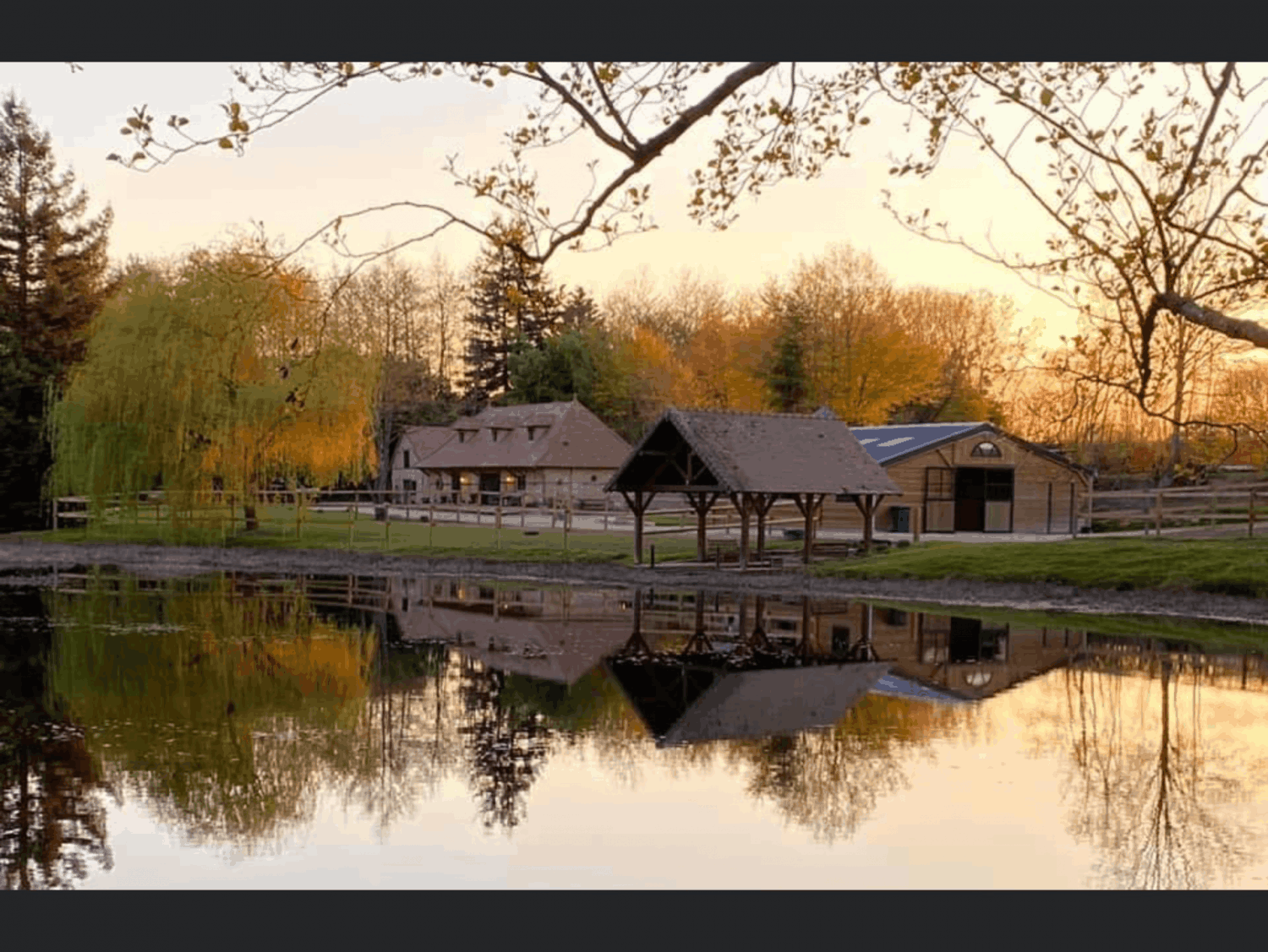 Burgundian Farmhouse Venue with Pond & Stables | Available Spring 2024