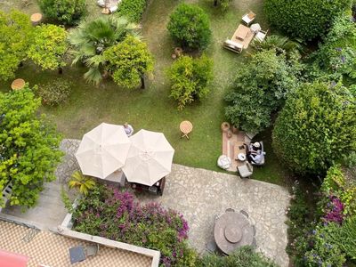 115 m² apartment with terrace and private garden of 1200 m² Cannes hyper center