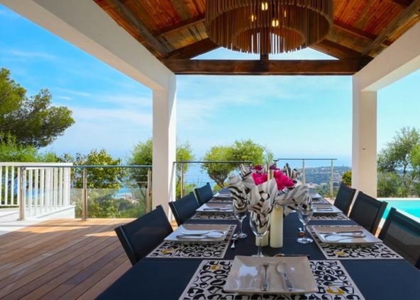 Sea view villa 5 km from Monaco