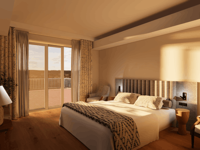 100 m² apartment with 100 m² terrace sea view