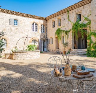 Medieval priory in Provence