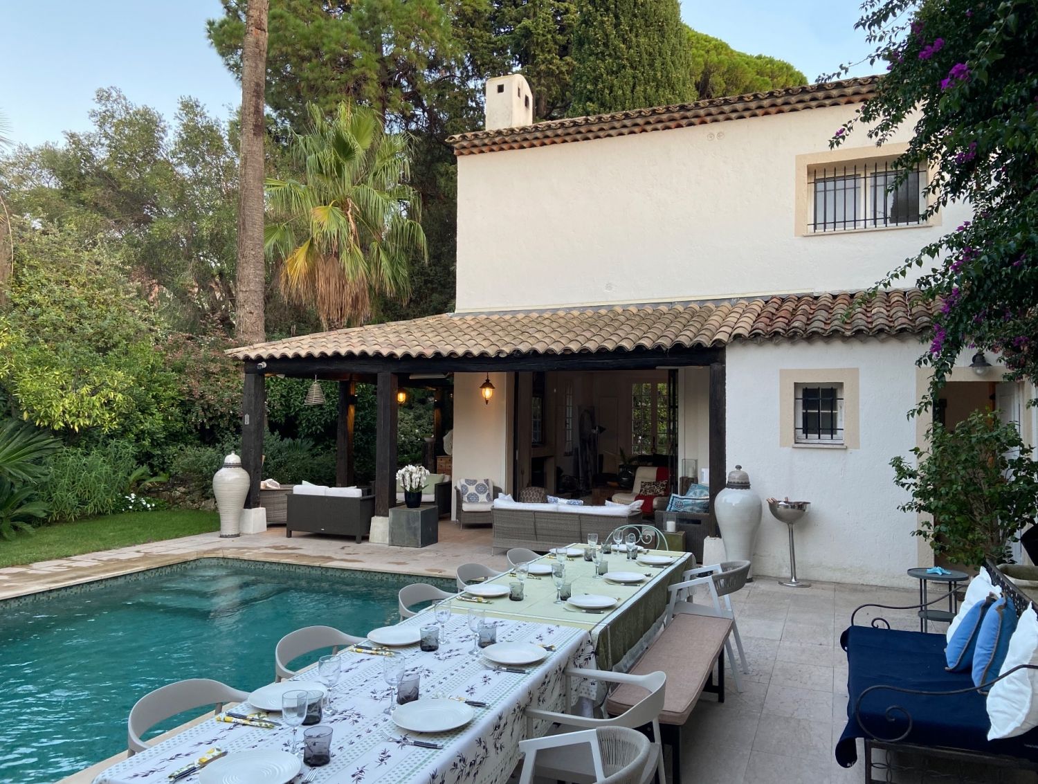 Villa Cannes with Pool – 50 Guests Near La Croisette