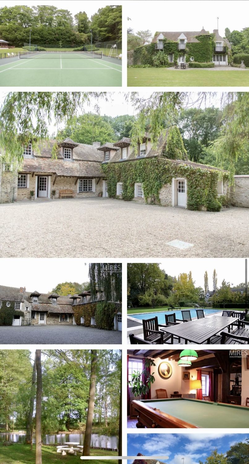 Character property south of Paris