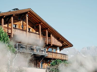 Chalet with Mont-Blanc balcony