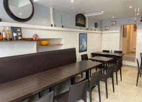 Equipped restaurant room