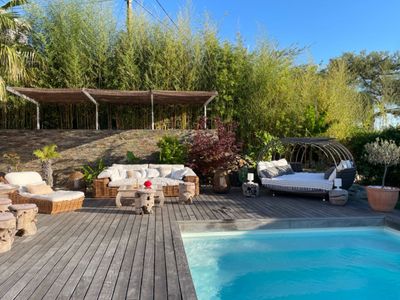 Petite hacienda avec piscine