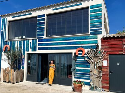 Salle de réception vue sur lagune 