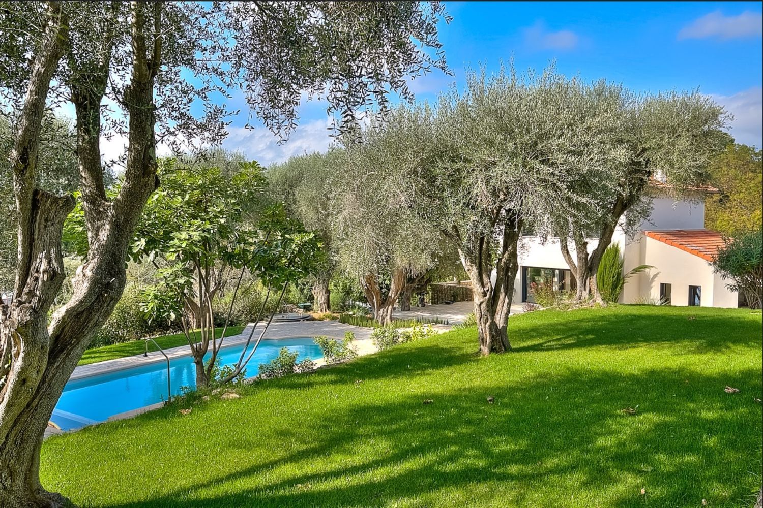 Magnificent villa with swimming pool and garden 3400 in Mougins 