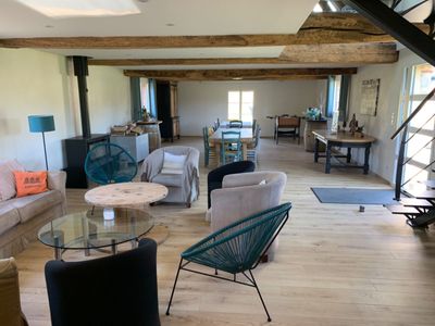 Salle de 100 m² dans un corps de ferme ancien typiquement Normand