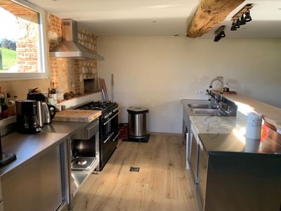 Salle de 100 m² dans un corps de ferme ancien typiquement Normand