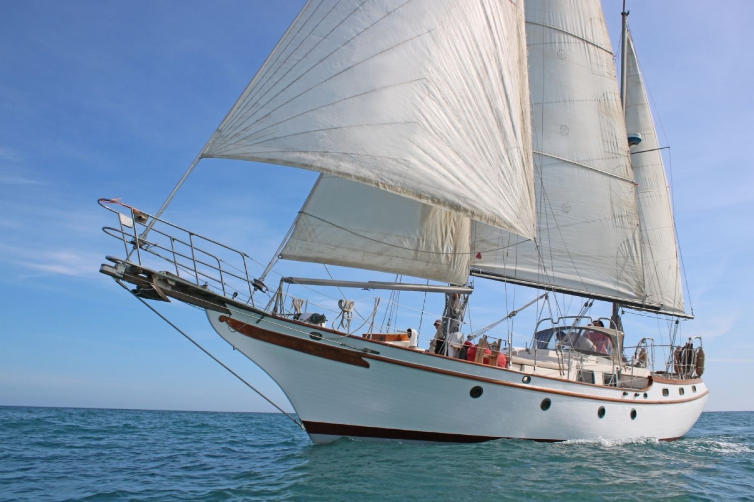 Voilier d'exception esprit tradition