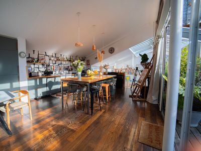 6 bedroom loft with terrace not overlooked