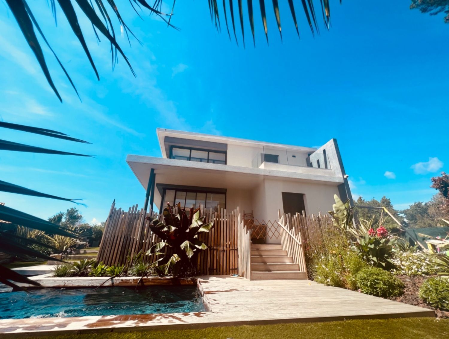 Architect villa with Balinese garden