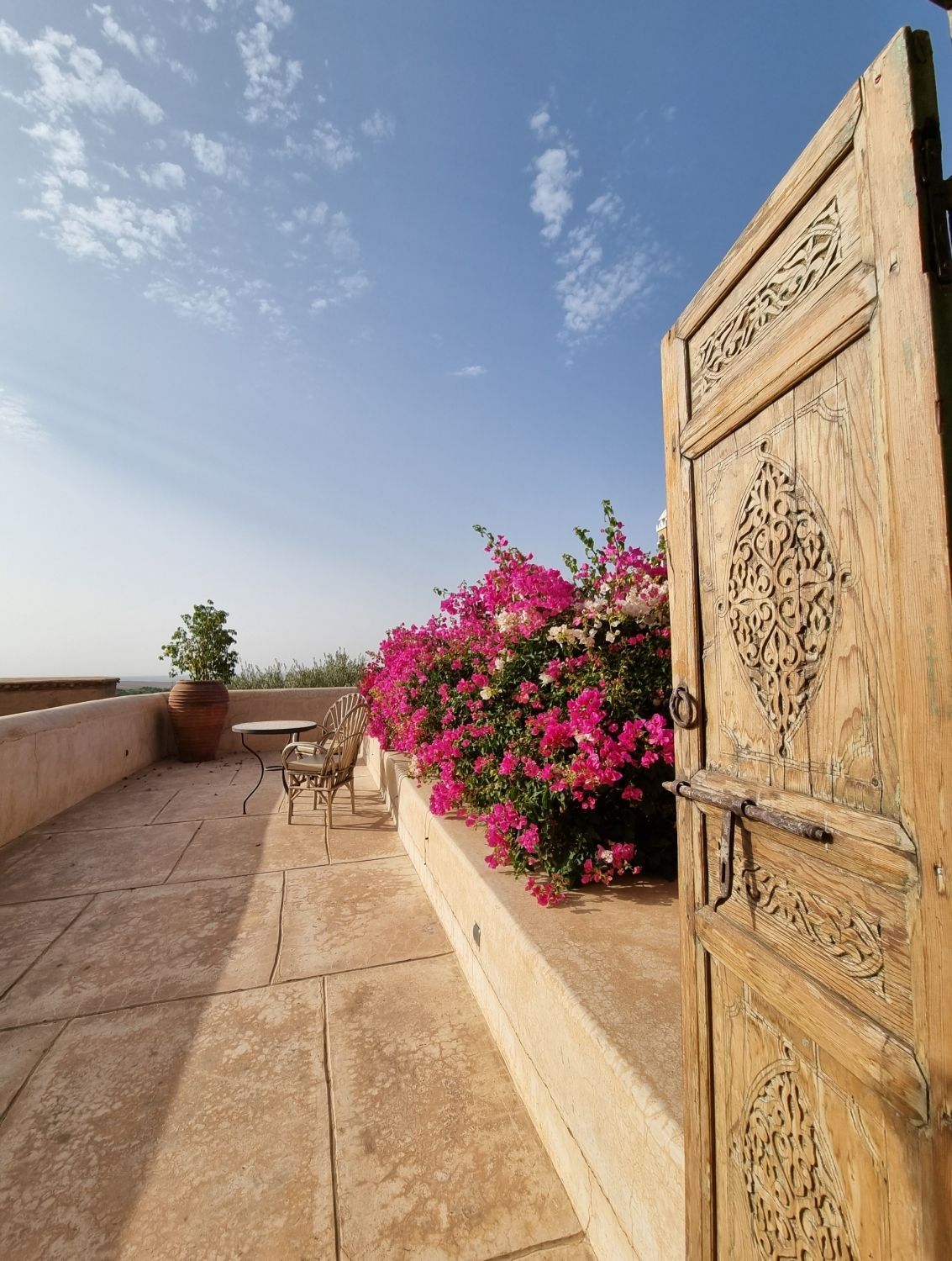 Maison ethno-chic à 24 km au sud de Marrakech