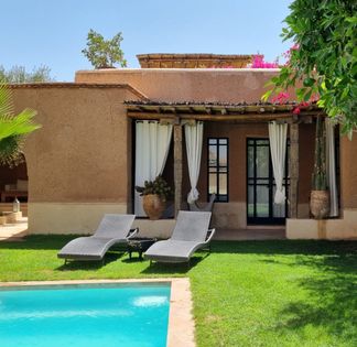 Ethno-chic house 24 km south of Marrakech