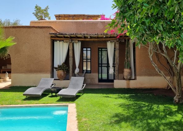 Ethno-chic house 24 km south of Marrakech