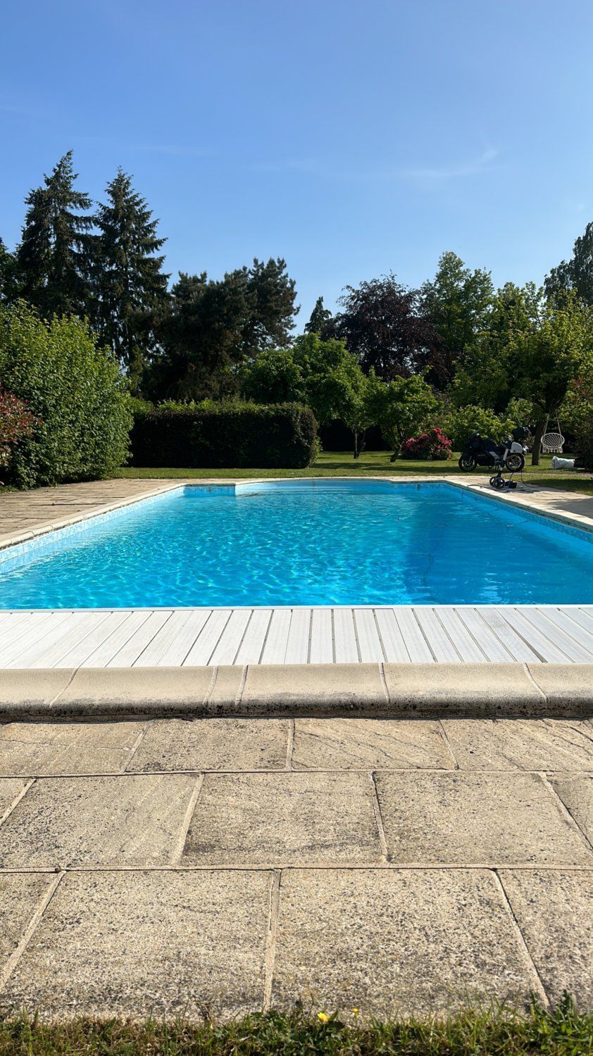 Parc avec piscine 15 000 m²  Normandie 