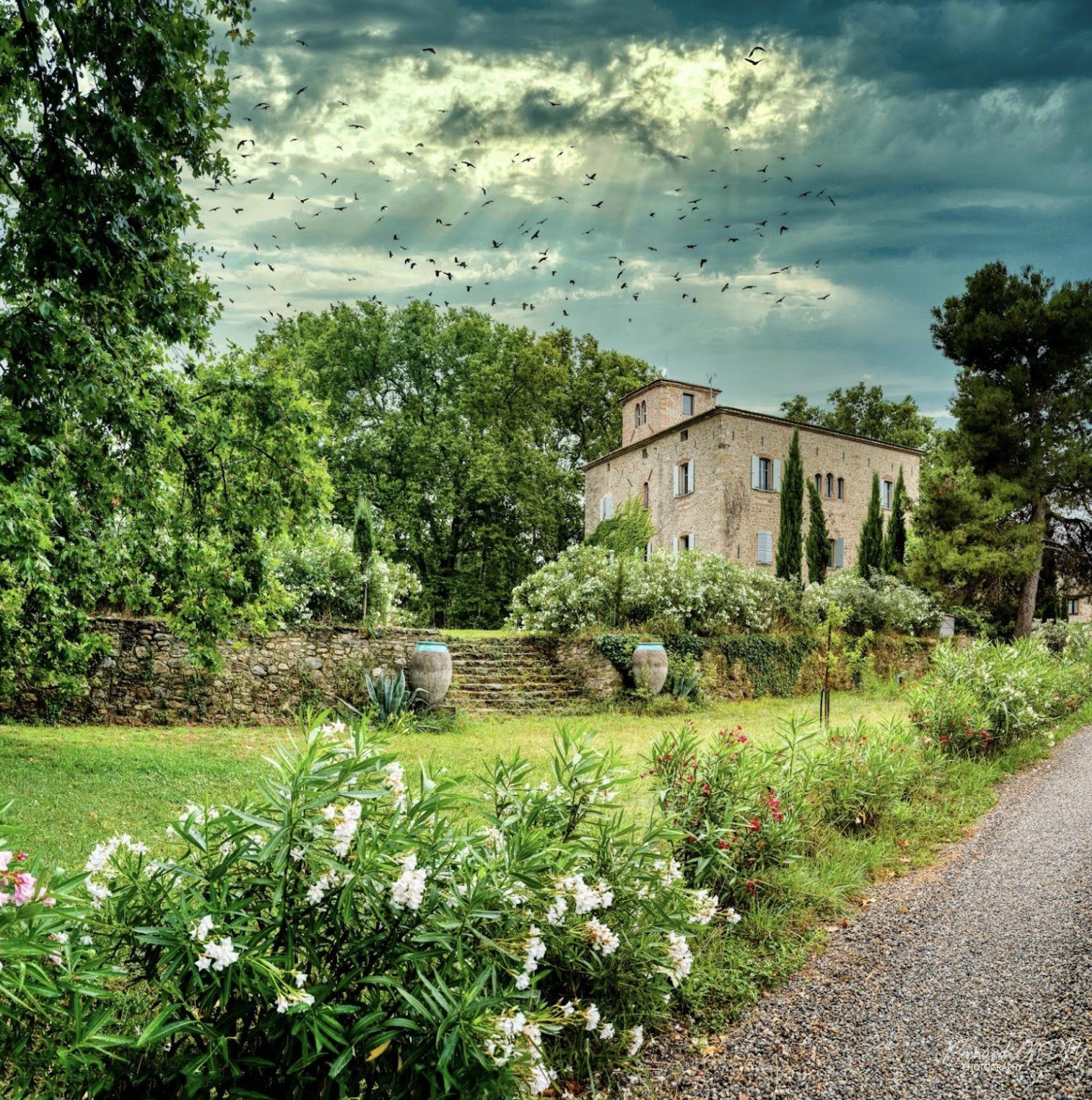 Family castle in exceptional wine estate