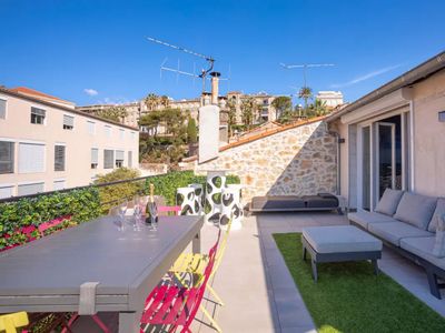 Penthouse Cannes – 8 Guests, Rooftop & Sea View