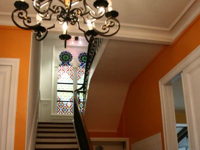 Villa with large terrace and garden