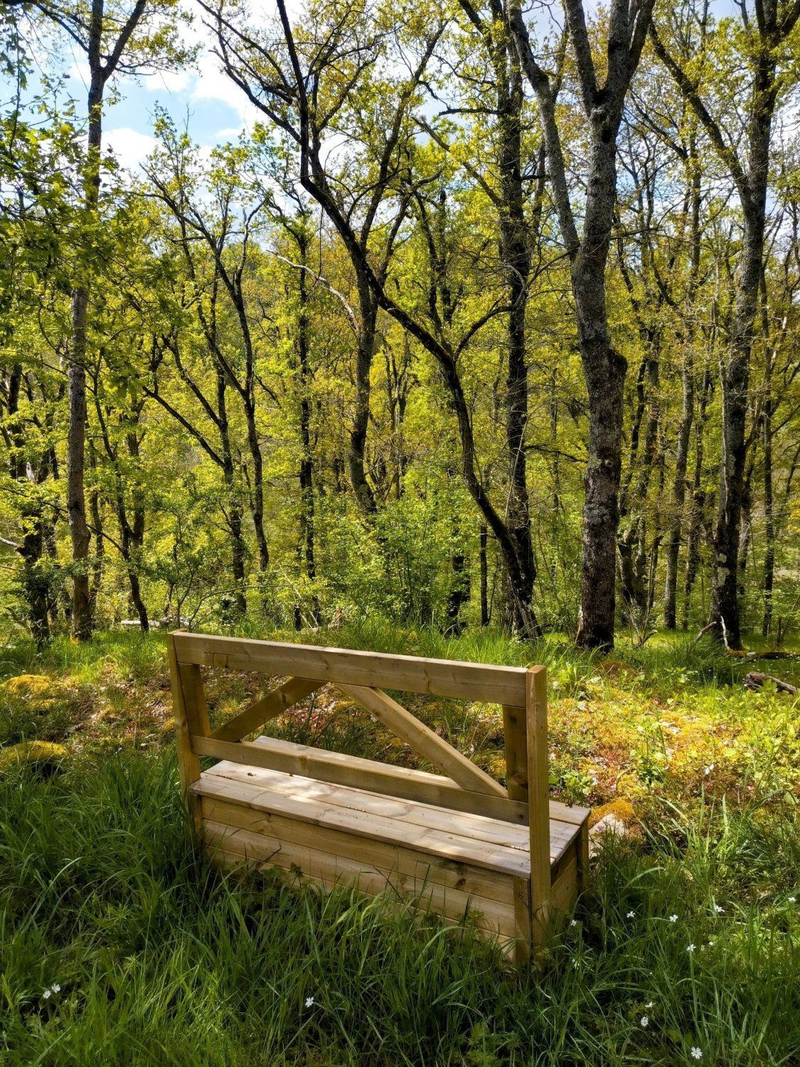 Country location with panoramic view