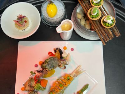 Sea view terrace restaurant