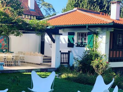 Private villa with garden and terrace in Biarritz