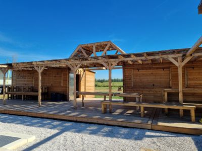 Patio Guinguette en Camargue