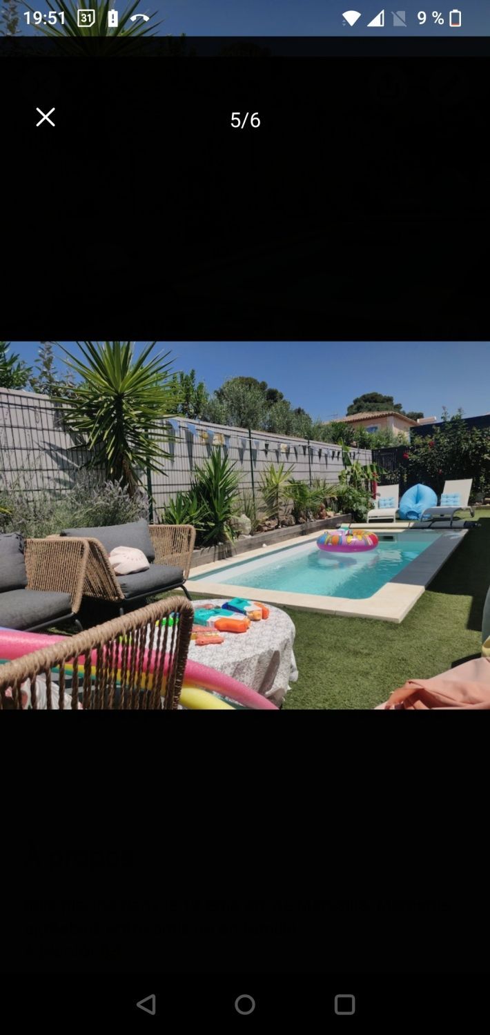 Exotic Garden with Salt Pool in Marseille | Event Venue