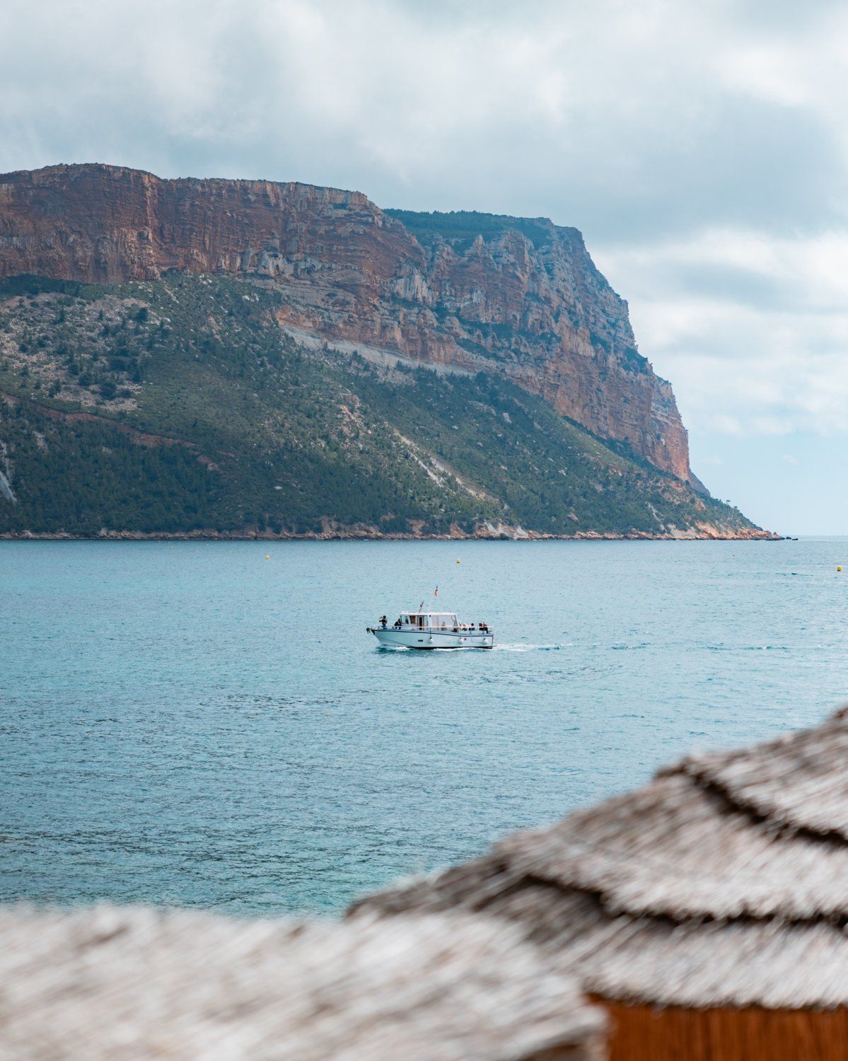 Chic Beachfront Hotel Terrace in Cassis with Sea Views