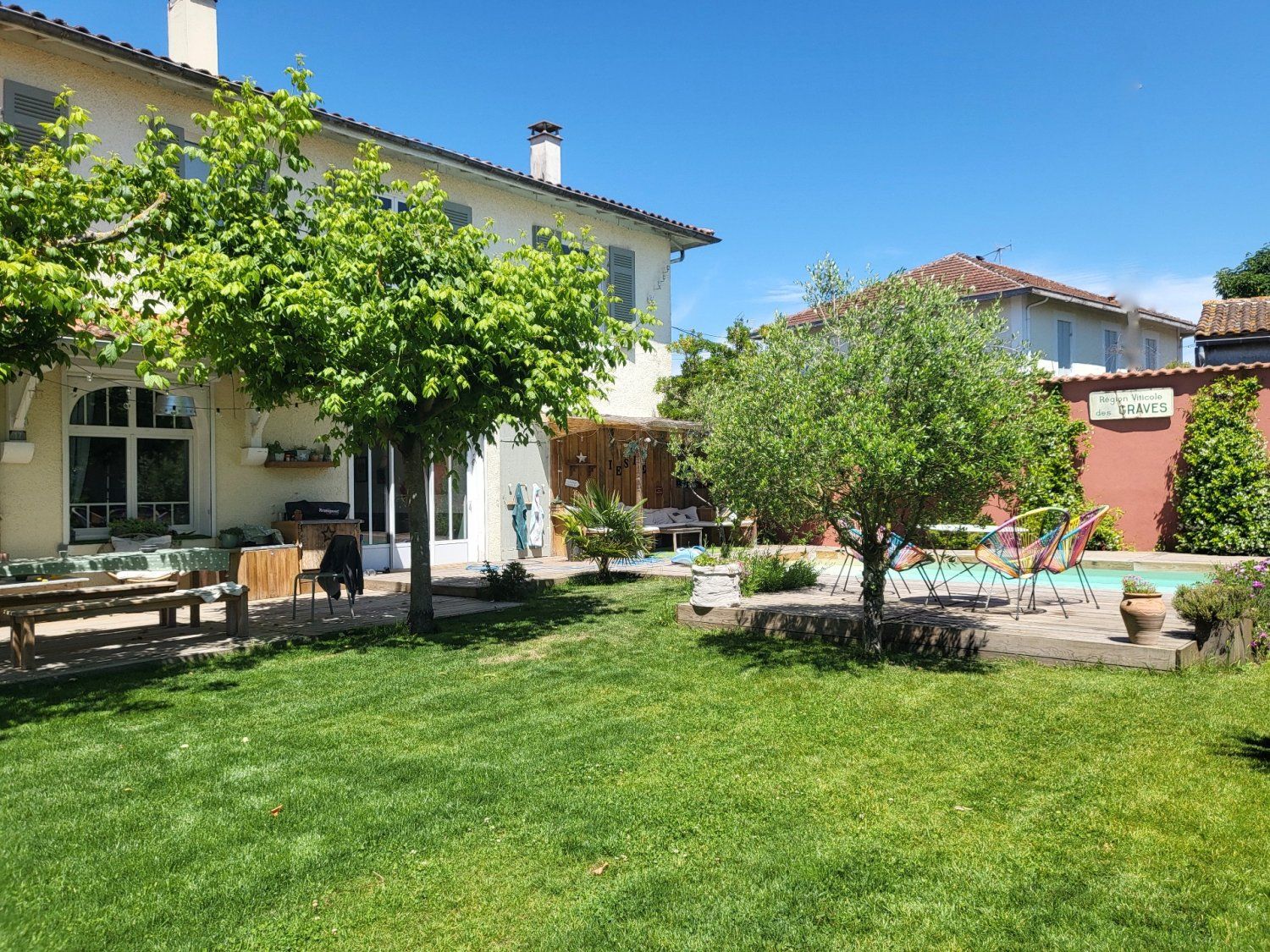 Grande demeure familliale avec piscine