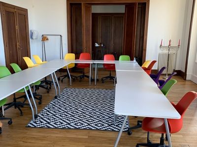 Meeting room in a beautiful garden