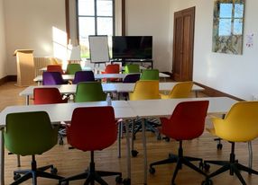 Meeting room in a beautiful garden