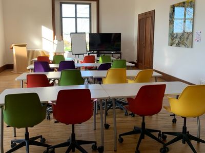 Meeting room in a beautiful garden