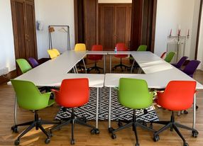 Meeting room in a beautiful garden