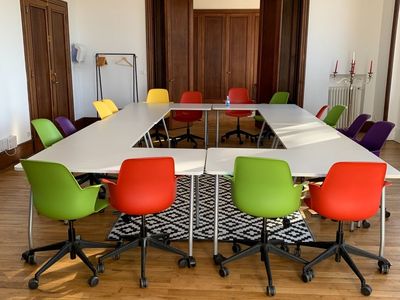 Meeting room in a beautiful garden
