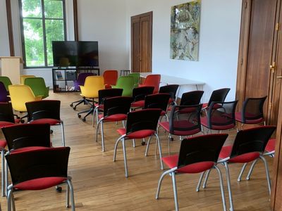 Meeting room in a beautiful garden