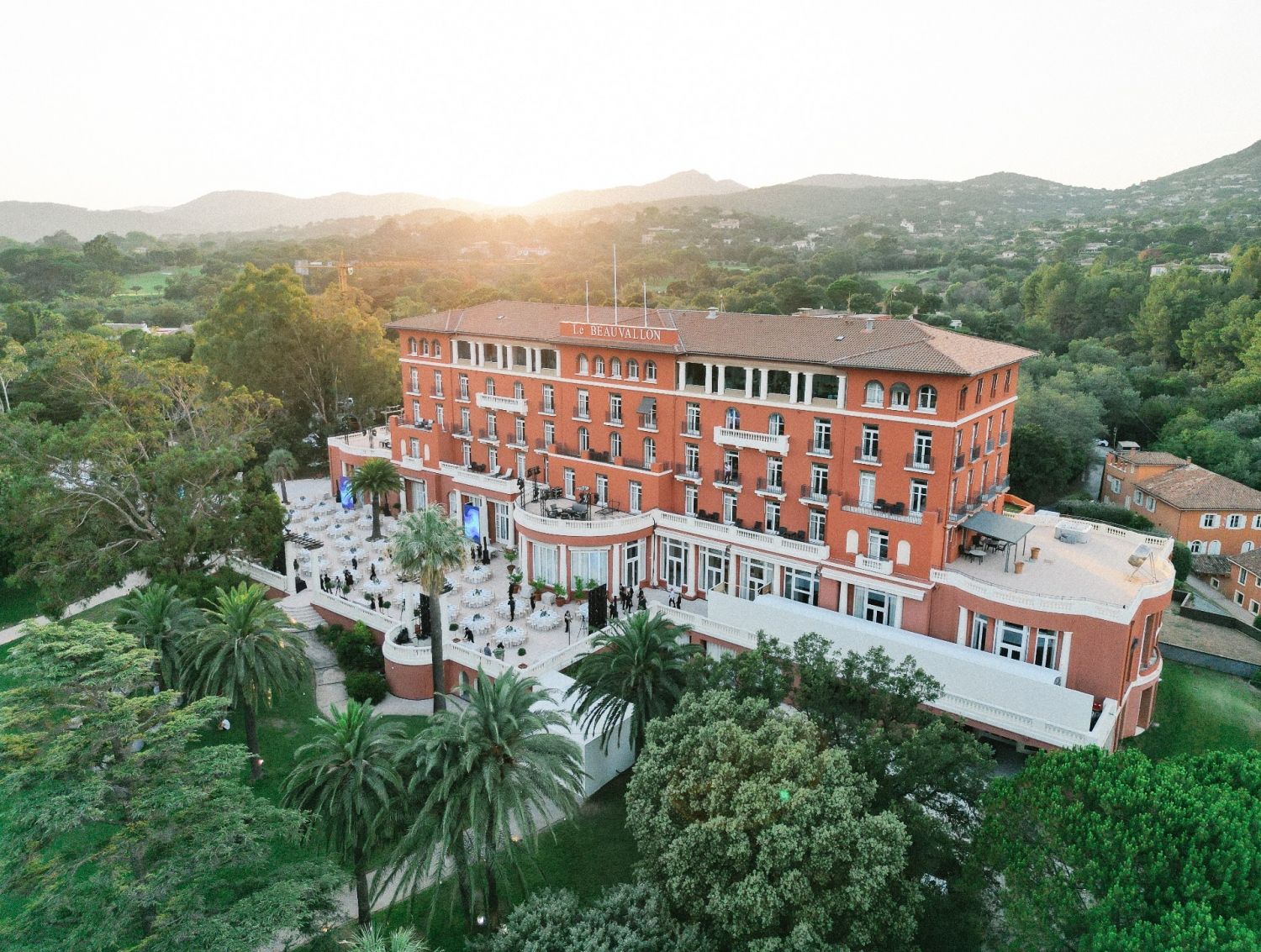 Domaine privé surplombant la baie de Saint-Tropez