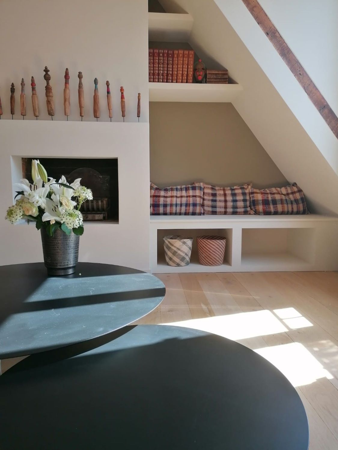 Architect's Apartment with Cathedral Roof in SoPi, Paris