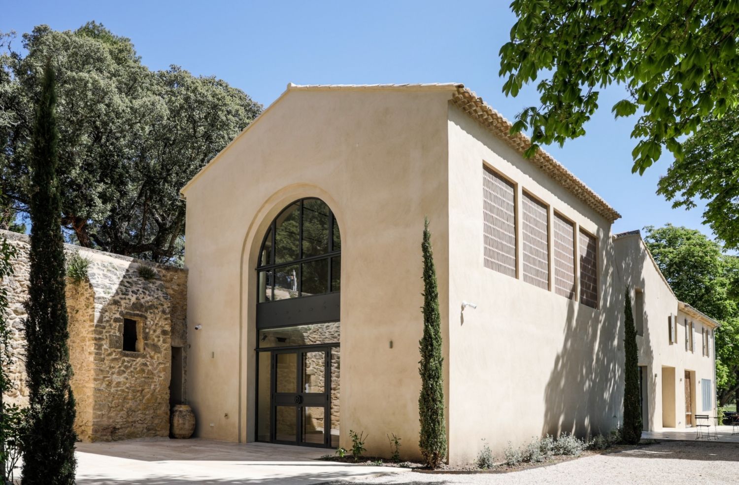 Au cœur des vignes, espace réceptif extérieur
