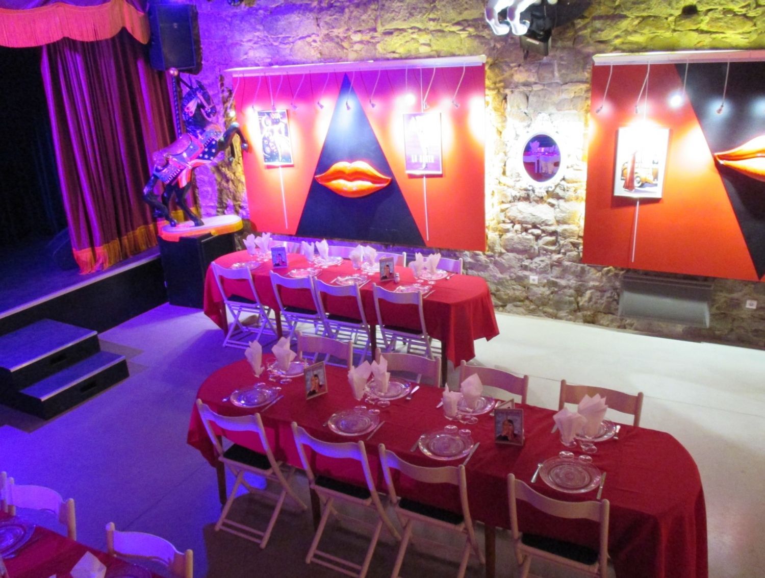 Salle de spectacle cabaret